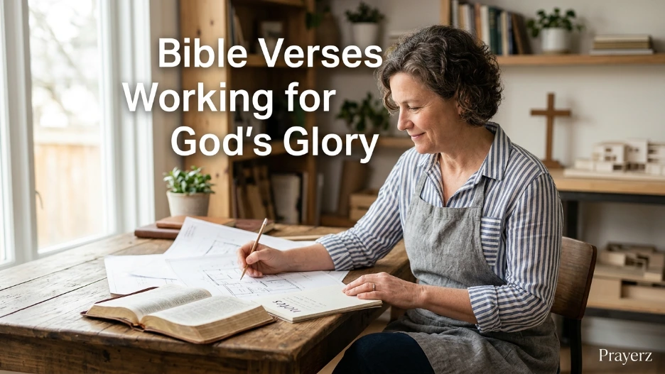 Bible Verses About Working for God's Glory