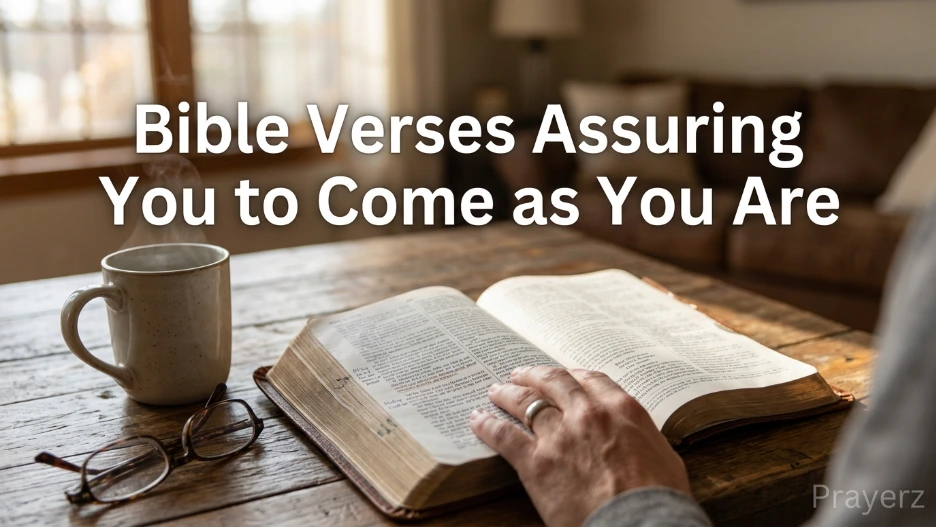 Bible Verses Assuring You to Come as You Are