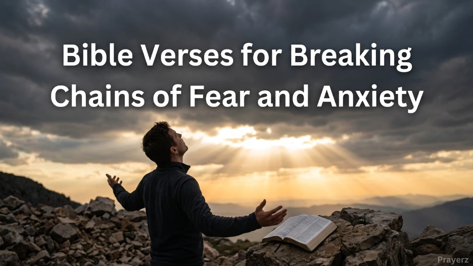 Bible Verses for Breaking Chains of Fear and Anxiety
