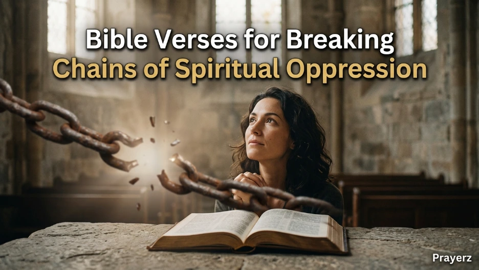 Bible Verses for Breaking Chains of Spiritual Oppression