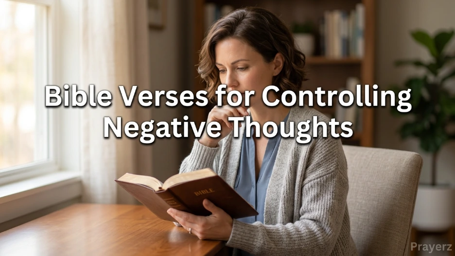 Bible Verses for Controlling Negative Thoughts
