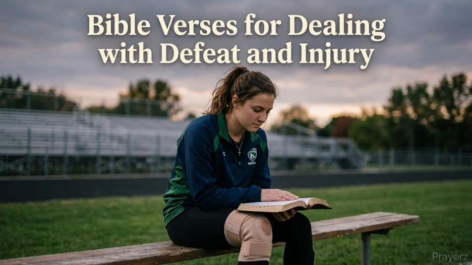 Bible Verses for Dealing with Defeat and Injury