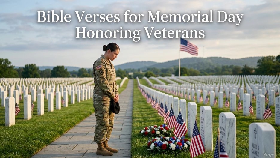 Bible Verses for Memorial Day Honoring Veterans