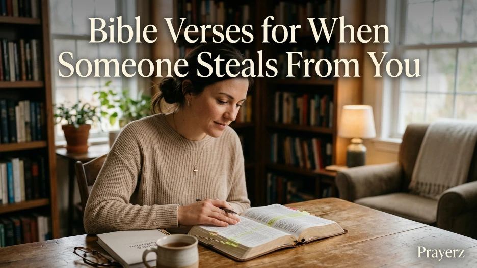 Bible Verses for When Someone Steals From You