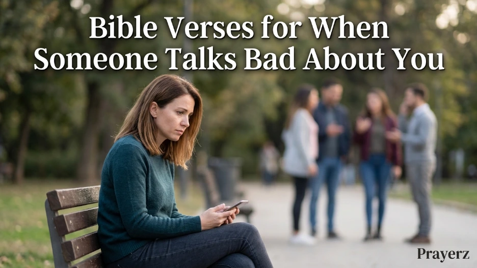 Bible Verses for When Someone Talks Bad About You