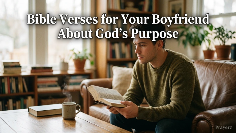 Bible Verses for Your Boyfriend About God's Purpose