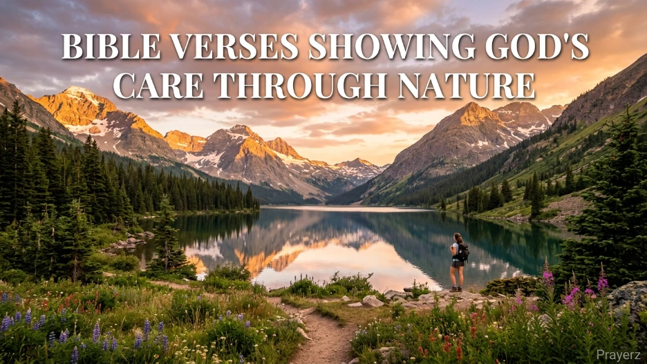 Bible Verses Showing God's Care Through Nature