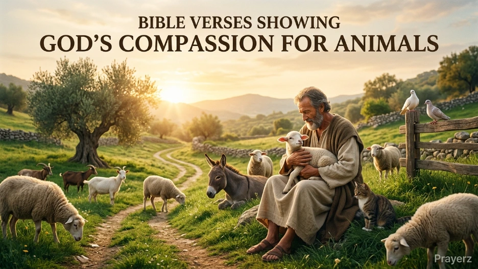 Bible Verses Showing God's Compassion for Animals