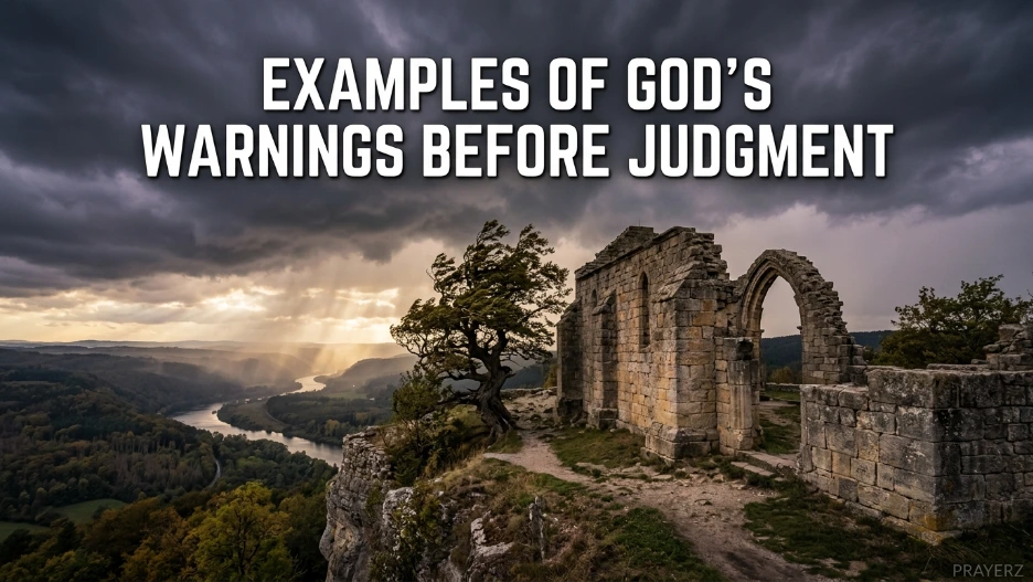 Examples of God's Warnings Before Judgment