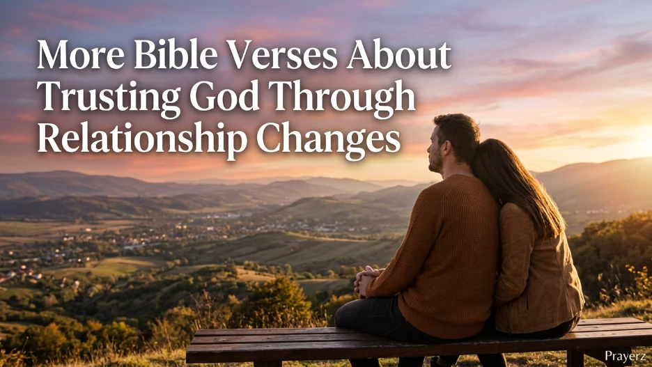 More Bible Verses About Trusting God Through Relationship Changes