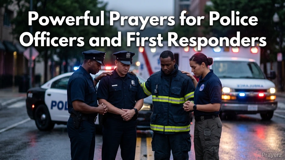 Powerful Prayers for Police Officers and First Responders