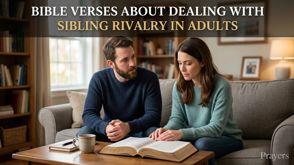Bible Verses About Dealing With Sibling Rivalry in Adults