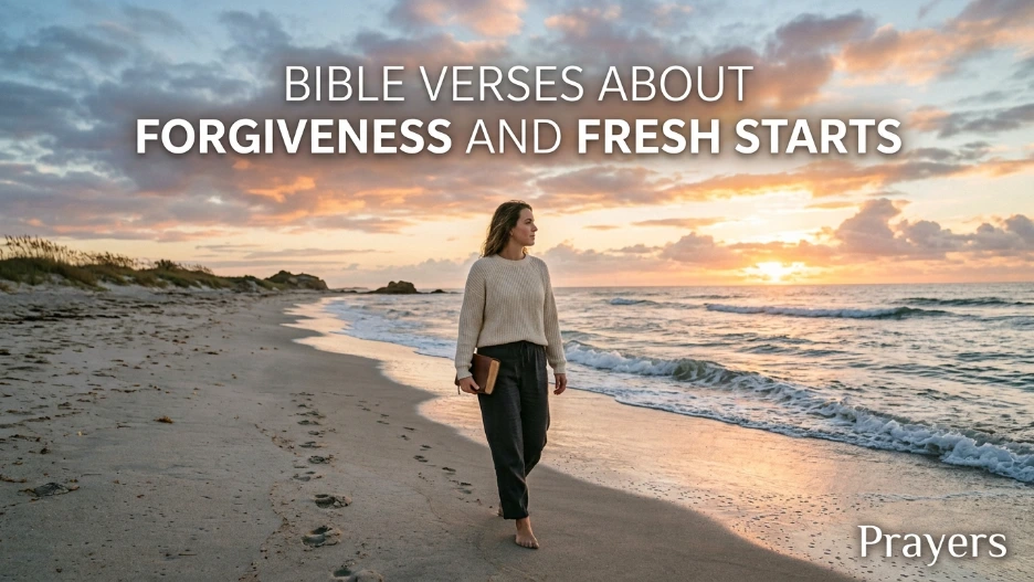 Bible Verses About Forgiveness and Fresh Starts
