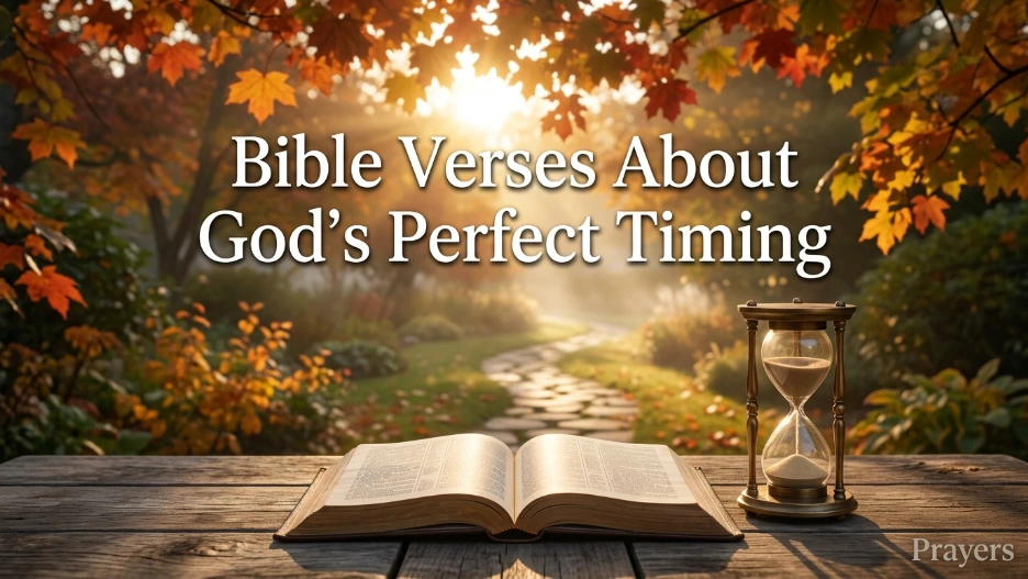 Bible Verses About God's Perfect Timing