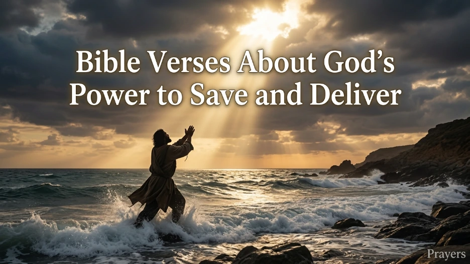 Bible Verses About God’s Power to Save and Deliver