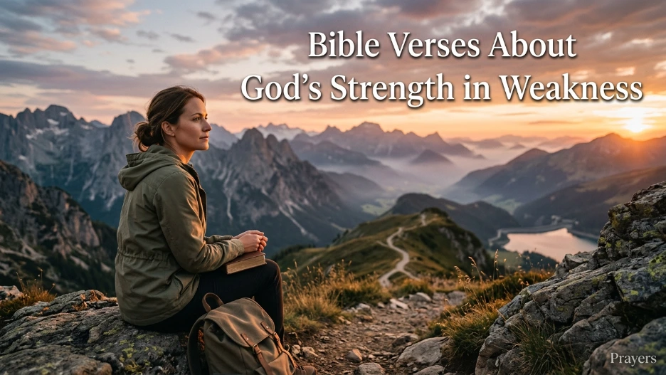 Bible Verses About God’s Strength in Weakness
