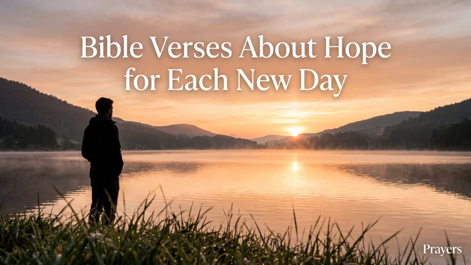 Bible Verses About Hope for Each New Day