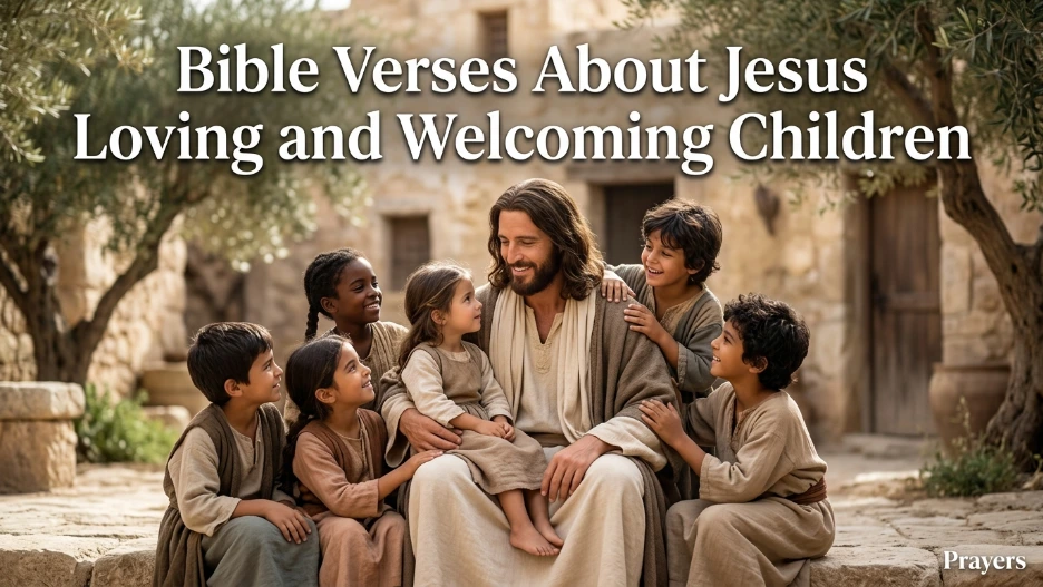 Bible Verses About Jesus Loving and Welcoming Children