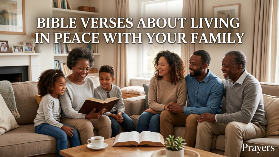 Bible Verses About Living in Peace with Your Family