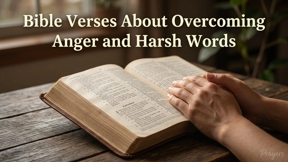 Bible Verses About Overcoming Anger and Harsh Words