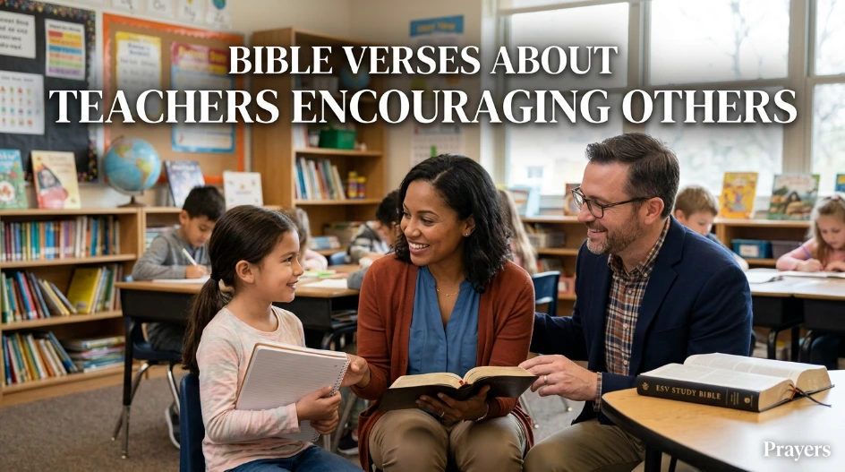 Bible Verses About Teachers Encouraging Others