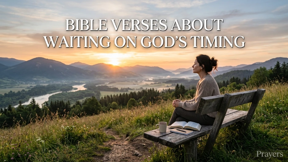 Bible Verses About Waiting on God's Timing