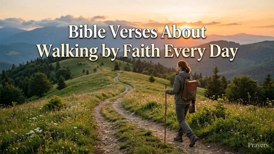 Bible Verses About Walking by Faith Every Day
