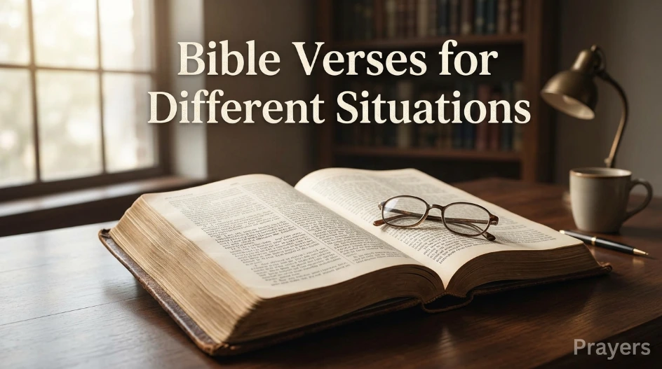Bible Verses for Different Situations