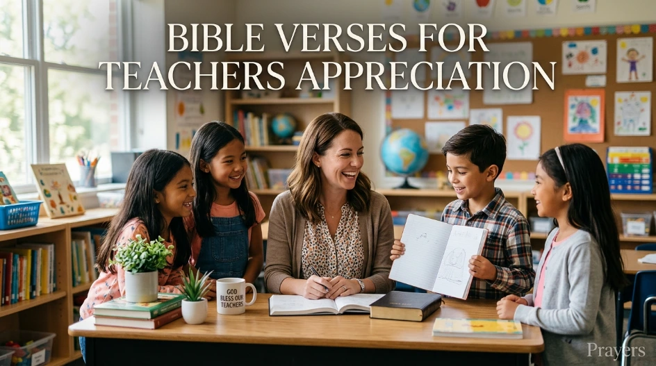 Bible Verses for Teachers Appreciation