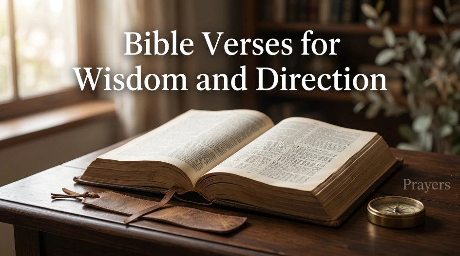 Bible Verses for Wisdom and Direction