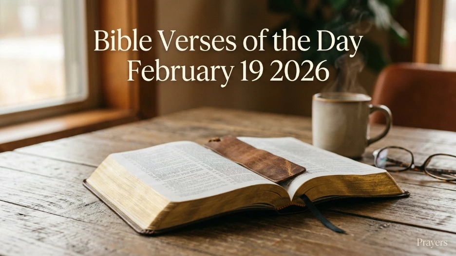 Bible Verses of the Day February 19 2026