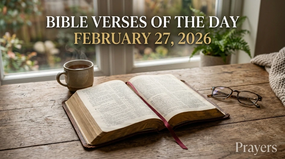 Bible Verses of the Day February 27 2026