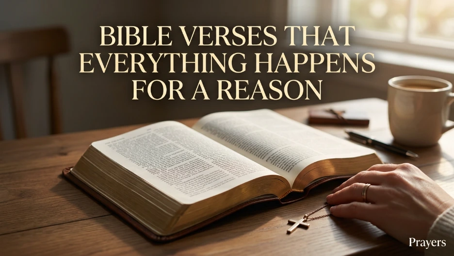 Bible Verses That Everything Happens for a Reason