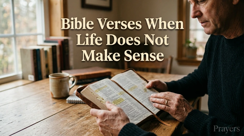 Bible Verses When Life Does Not Make Sense