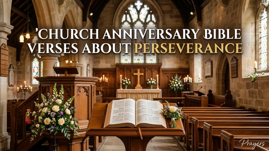 Church Anniversary Bible Verses About Perseverance