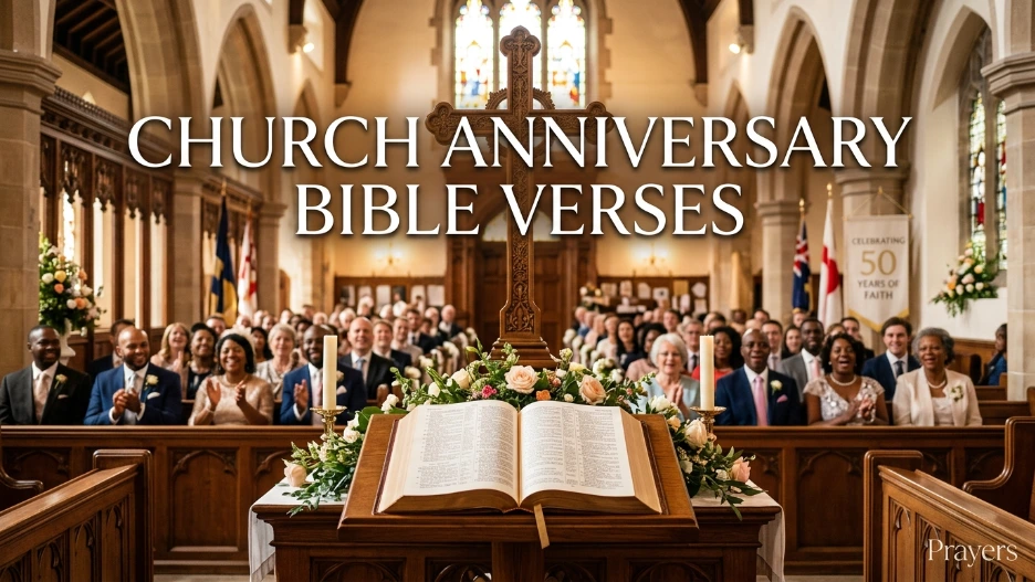 Church Anniversary Bible Verses
