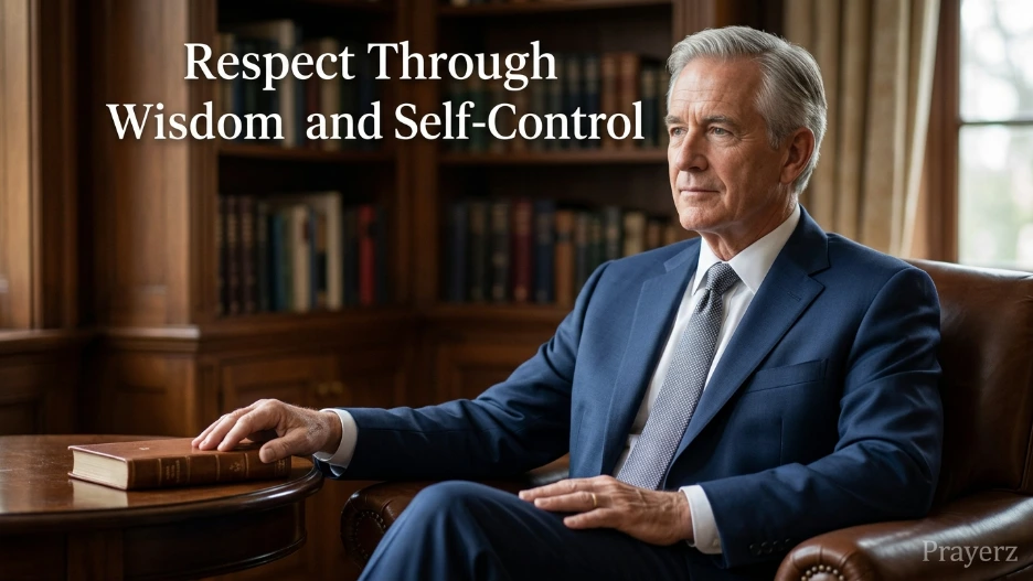Respect Through Wisdom and Self-Control