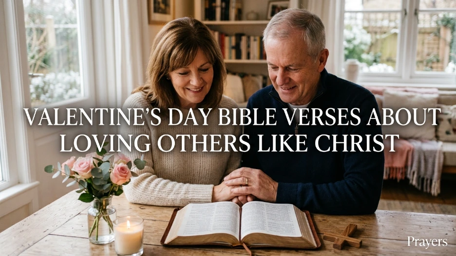 Valentine's Day Bible Verses About Loving Others Like Christ